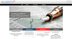 Desktop Screenshot of klarityfx.com